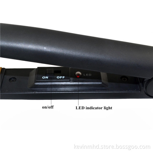 MHD-066B Ceramic Tourmaline ionic 1 inch best styling flat iron/hair straightener